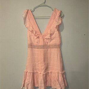 Francesca’s pink dress size medium